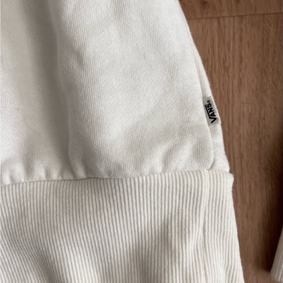 Like New Vans Chromo 2Fer White Hoodie size Large - Picture 8 of 8
